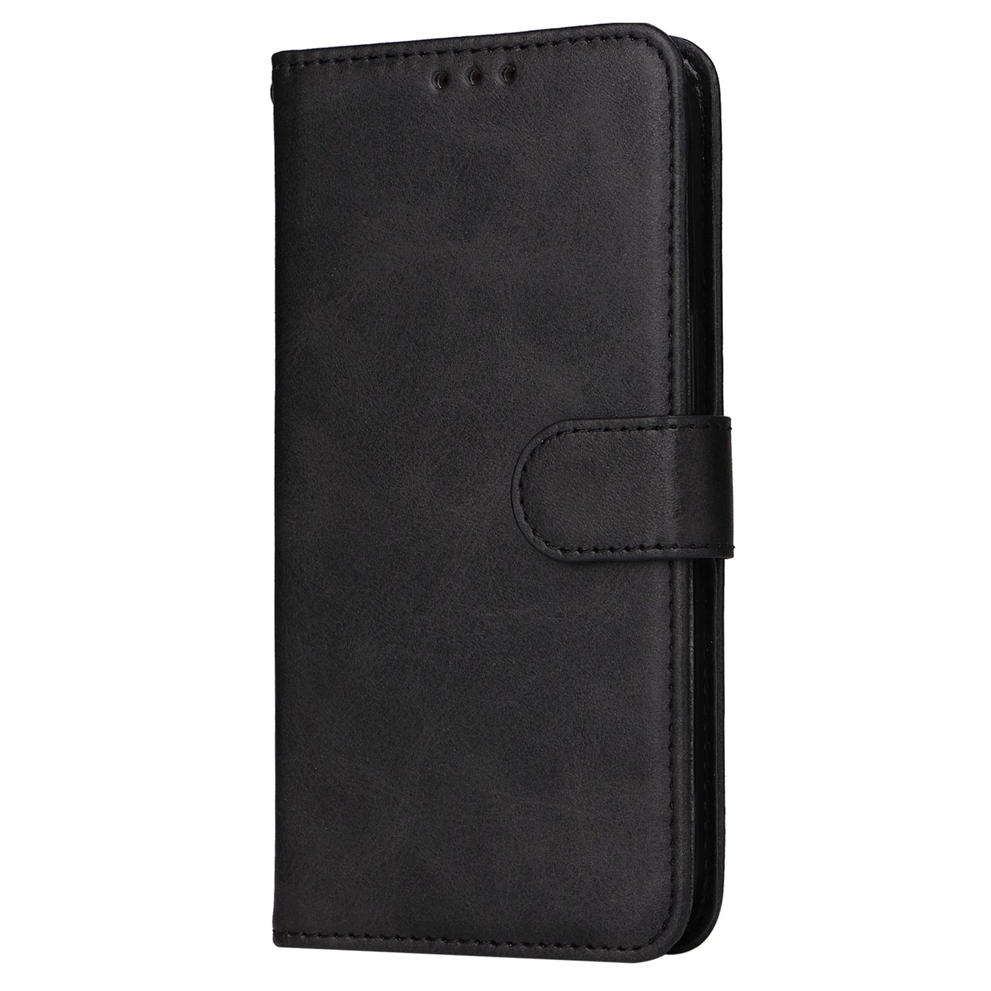 For Xiaomi Redmi Note 13 Pro 5G / Poco X6 5G Case with Strap Leather Phone Cover Wallet Stand - Black