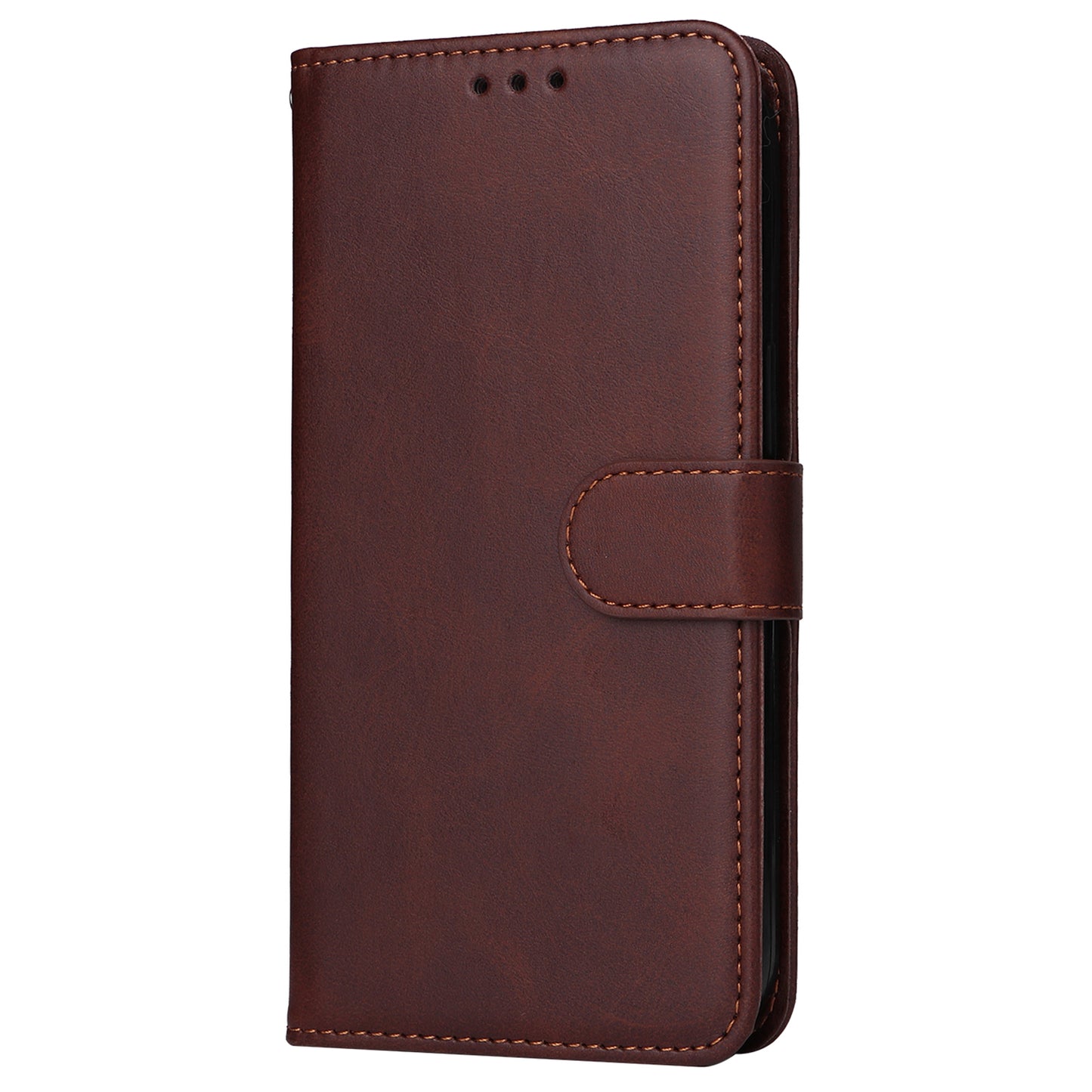 For Xiaomi Redmi Note 13 Pro 5G / Poco X6 5G Case with Strap Leather Phone Cover Wallet Stand - Brown
