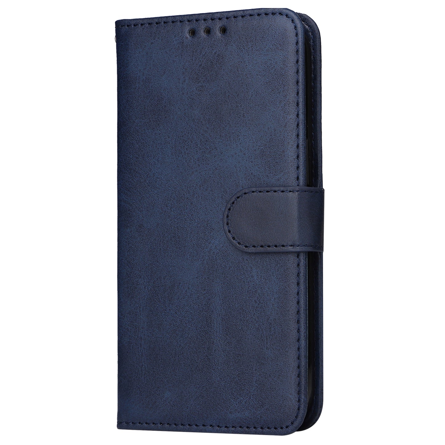 For Xiaomi Redmi Note 13 Pro 5G / Poco X6 5G Case with Strap Leather Phone Cover Wallet Stand - Blue