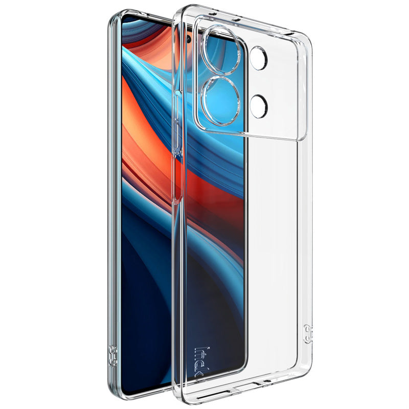 IMAK UX-5 Series for Xiaomi Redmi Note 13R Pro 5G TPU Case Transparent Protective Phone Cover