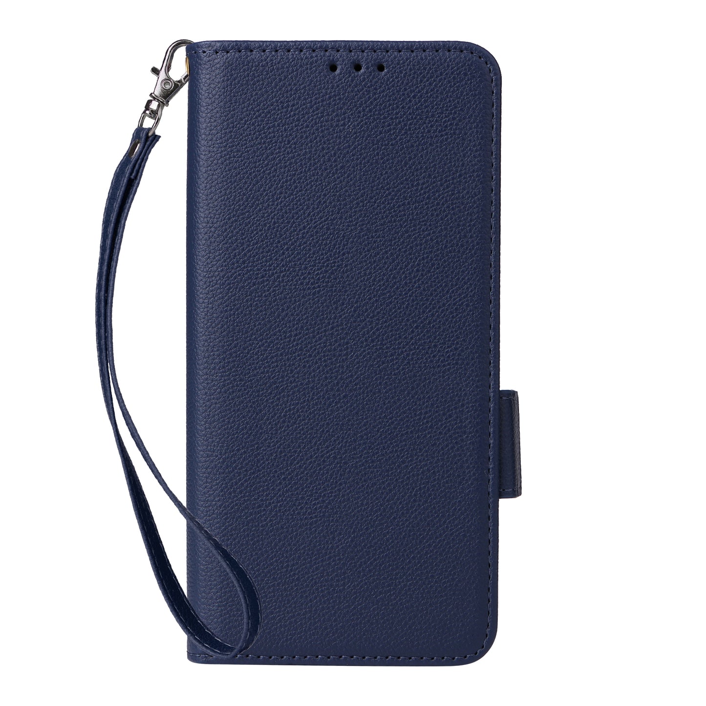For Xiaomi Redmi Note 13R Pro 5G Phone Case PU Leather Card Slots Magnetic Closure Cover Full Protection - Dark Blue