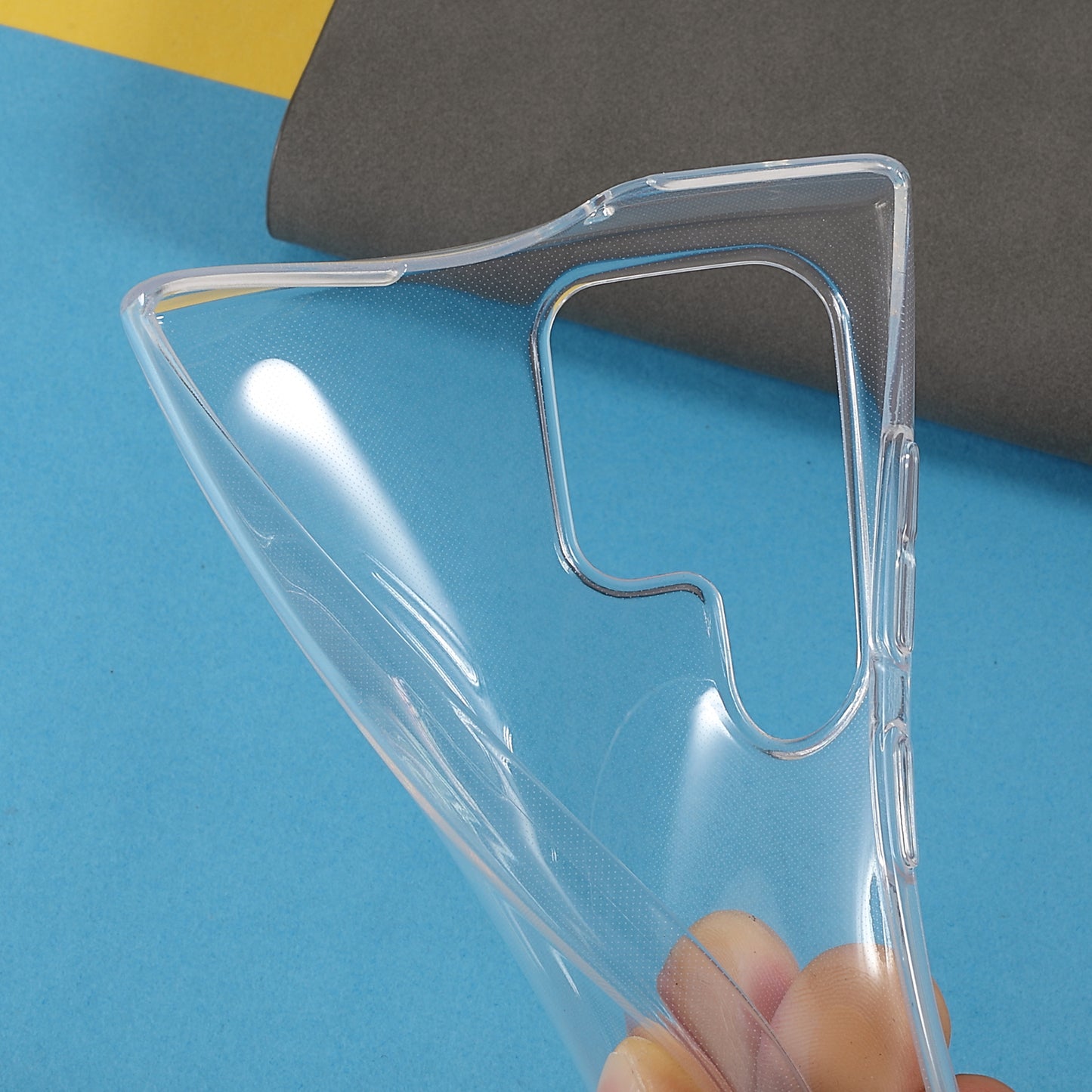 X-LEVEL for Samsung Galaxy S24 Ultra Clear Case Shock Absorption TPU Protective Phone Case