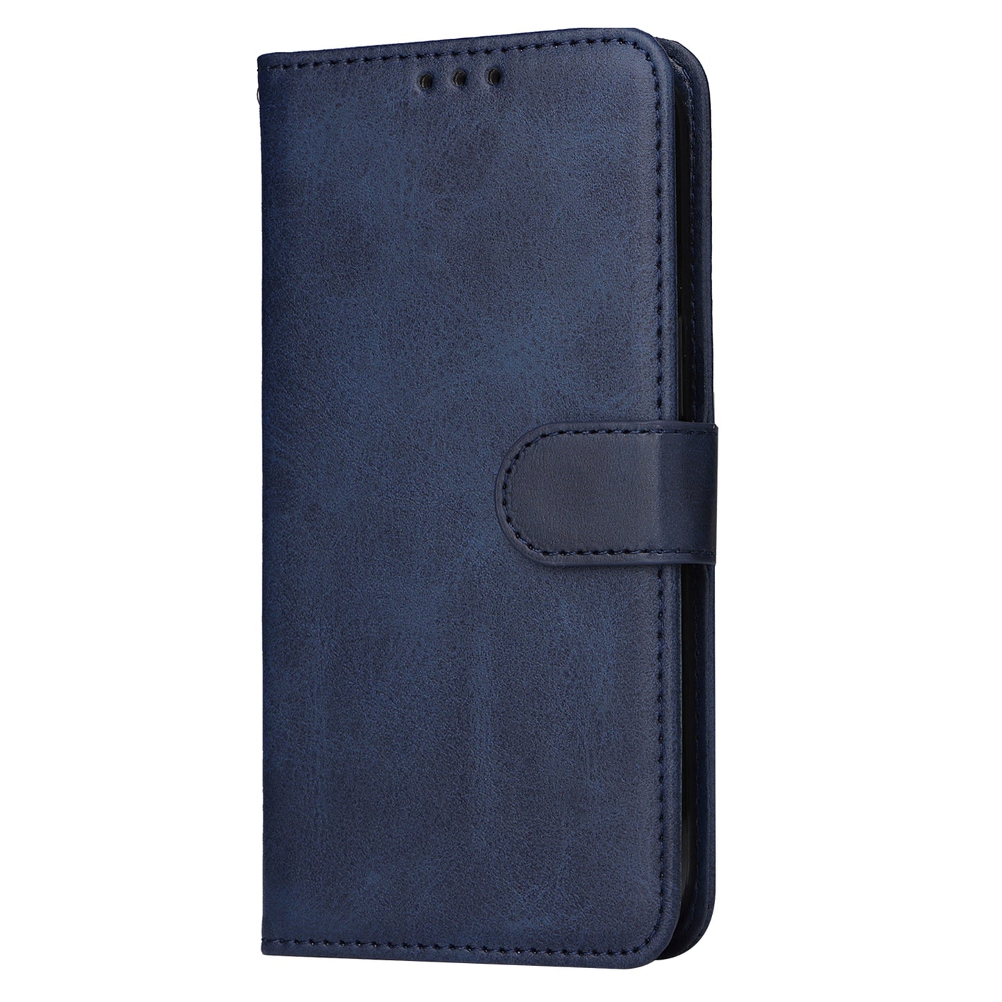 For Xiaomi Redmi Note 13 4G Case PU Leather Cover with Wallet Card Slots - Blue