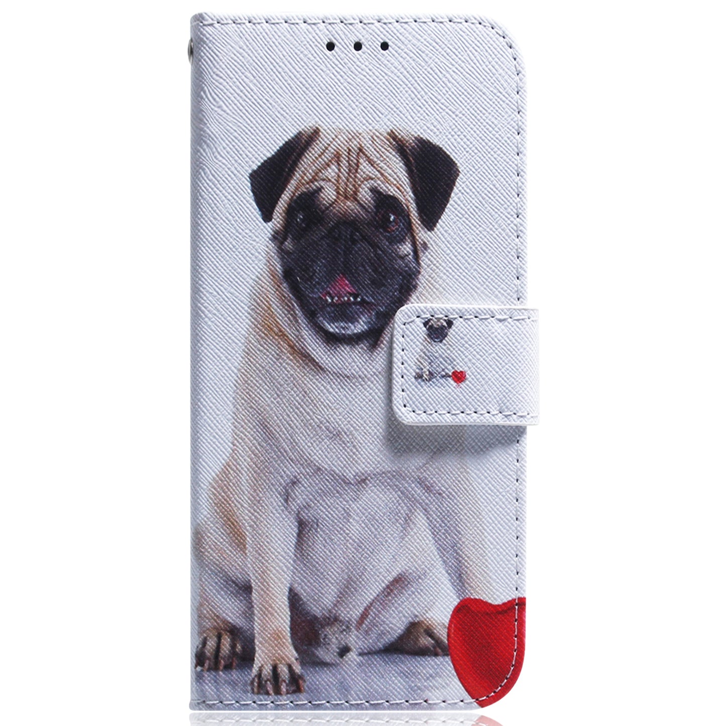 For Xiaomi Redmi Note 13 5G / Note 13 5G (China) Phone Case Wallet Cover with Pattern Print - Dog