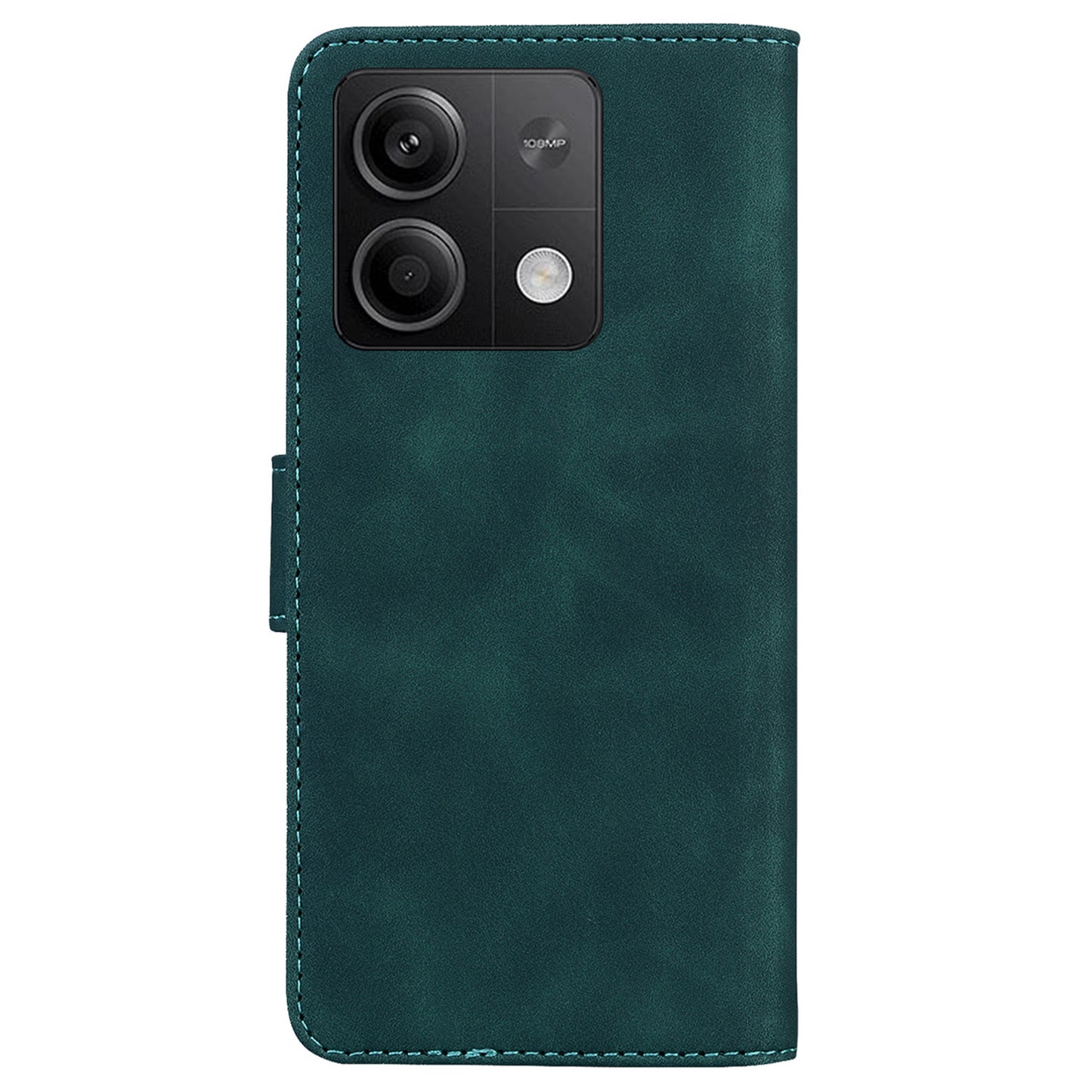 For Xiaomi Redmi Note 13 5G / Note 13 5G (China) Leather Case Wallet Cover Butterfly Pattern - Green