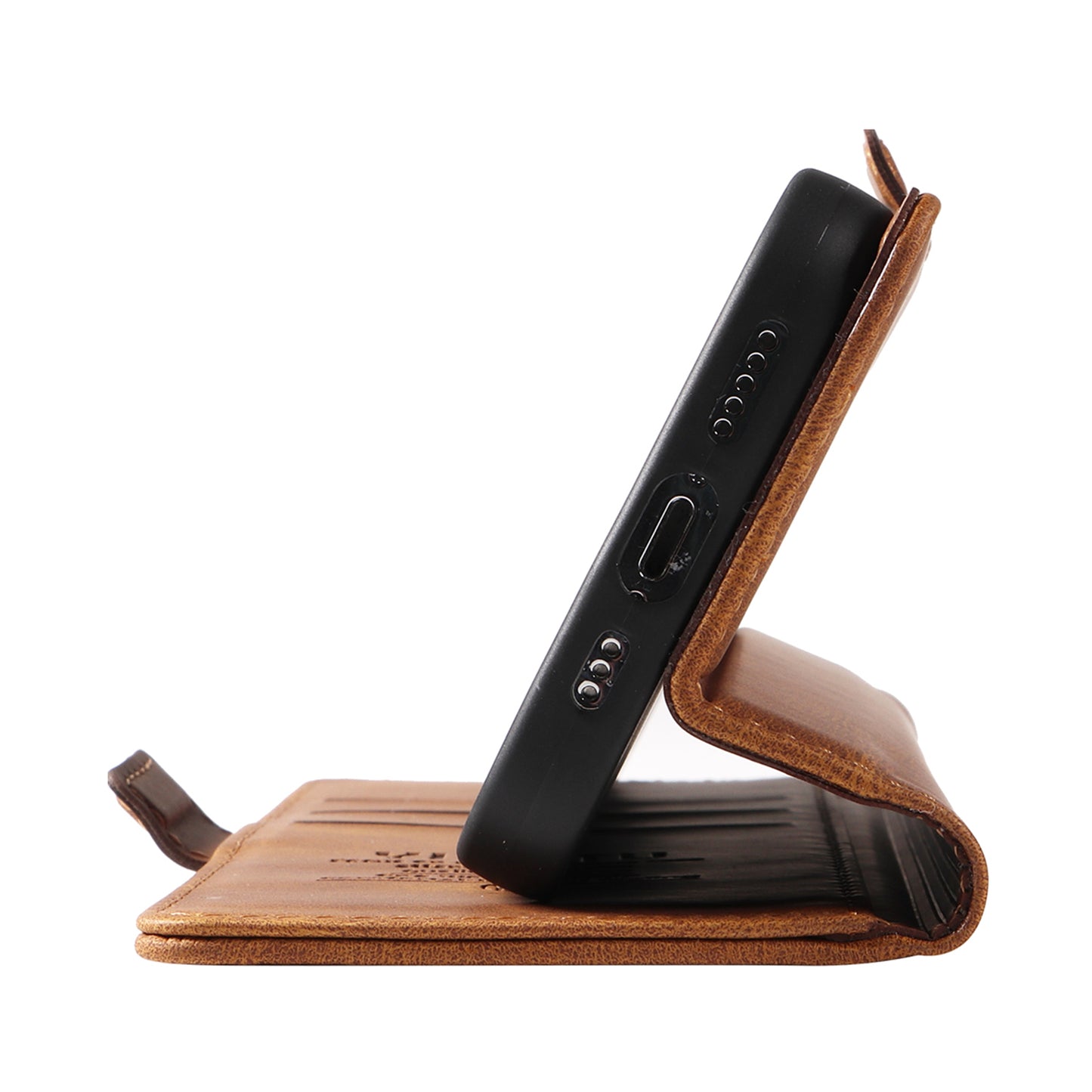 YIKATU YK-005 For Xiaomi Redmi Note 13 4G Wallet Cover Skin-touch Leather Phone Case - Brown