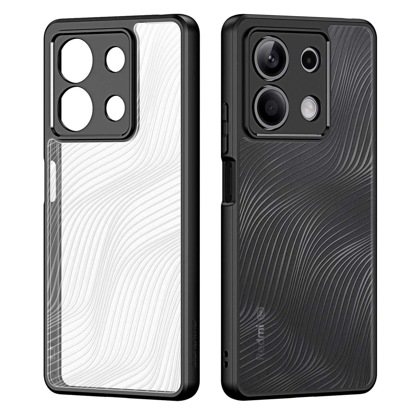 DUX DUCIS Aimo Series For Xiaomi Redmi Note 13 5G Case Shockproof Back Cover (REACH Certification) - Black