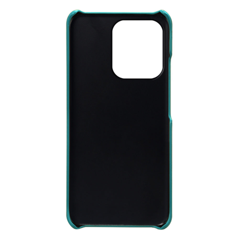 For Xiaomi Redmi Note 13 4G Phone Case Calf Textured Cushion Protective Cover - Green
