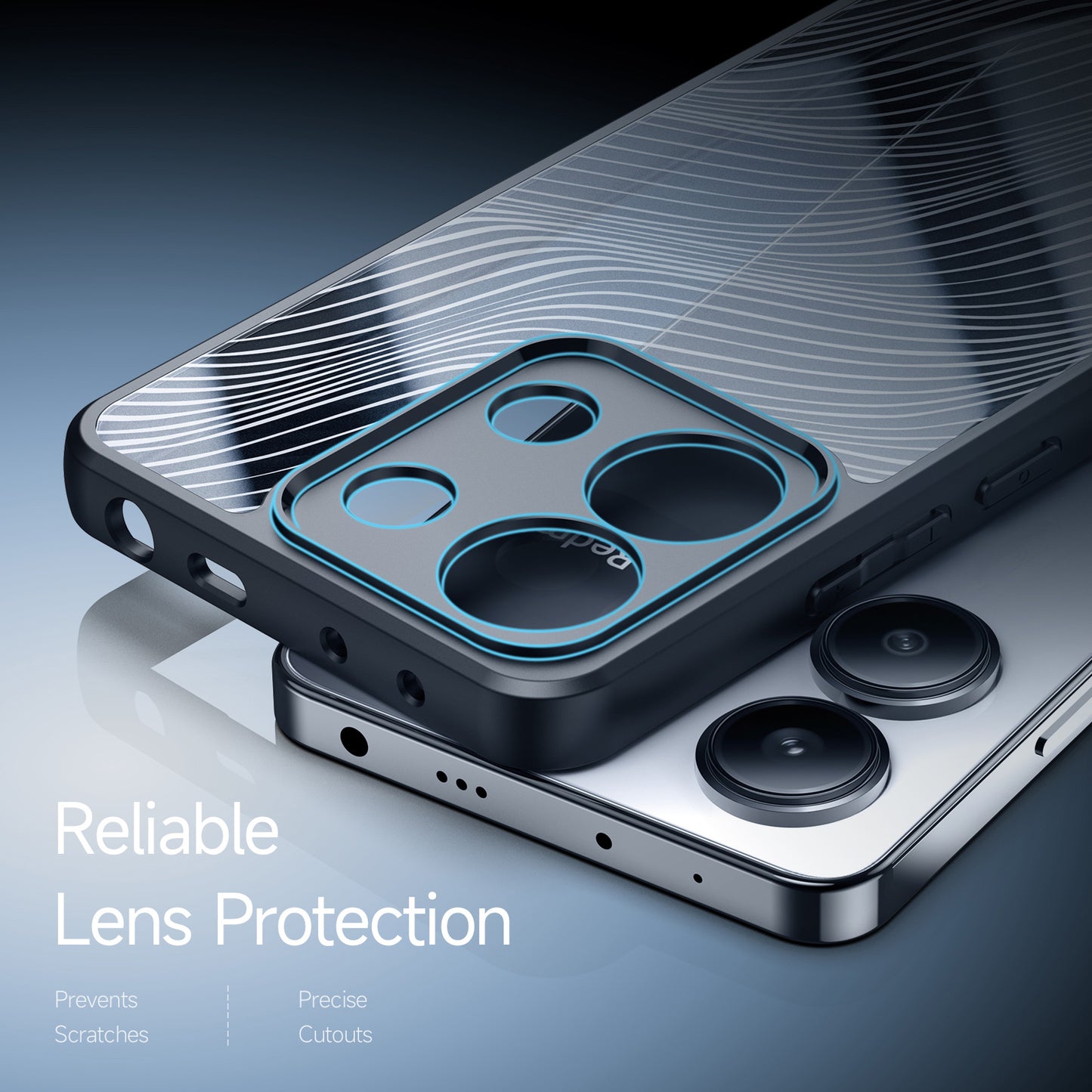 DUX DUCIS Aimo Series For Xiaomi Redmi Note 13 4G Case Shockproof Back Cover (REACH Certification) - Black