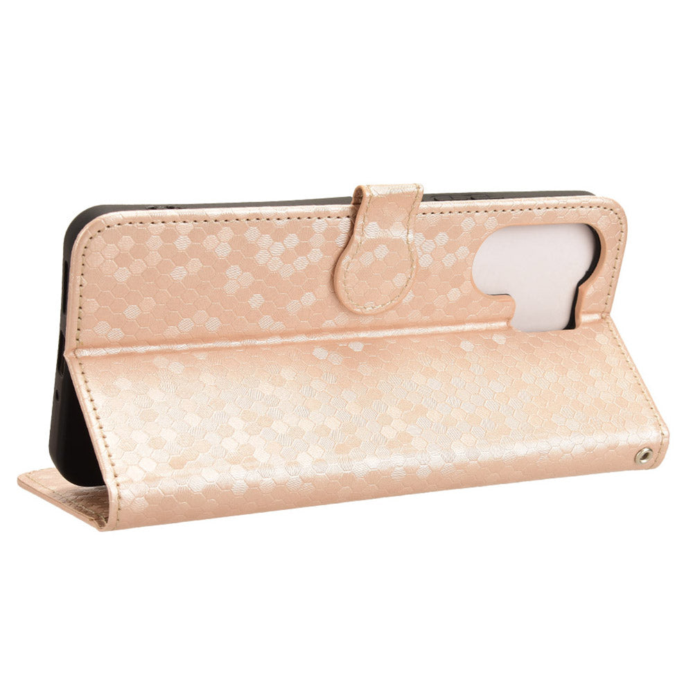 For Xiaomi Redmi 13C 5G / 4G / Poco C65 4G / Redmi Note 13R 5G Case Wallet Leather Flip Cover - Rose Gold