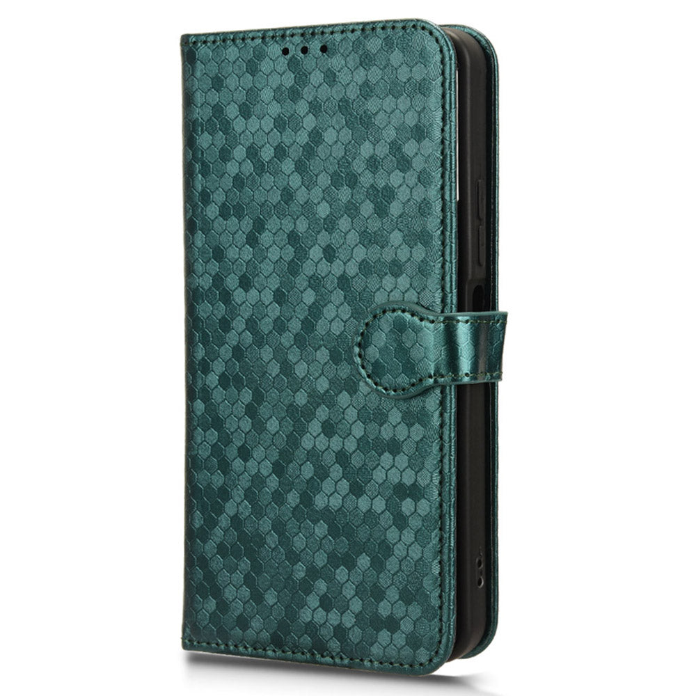 For Xiaomi Redmi 13C 5G / 4G / Poco C65 4G / Redmi Note 13R 5G Case Wallet Leather Flip Cover - Green