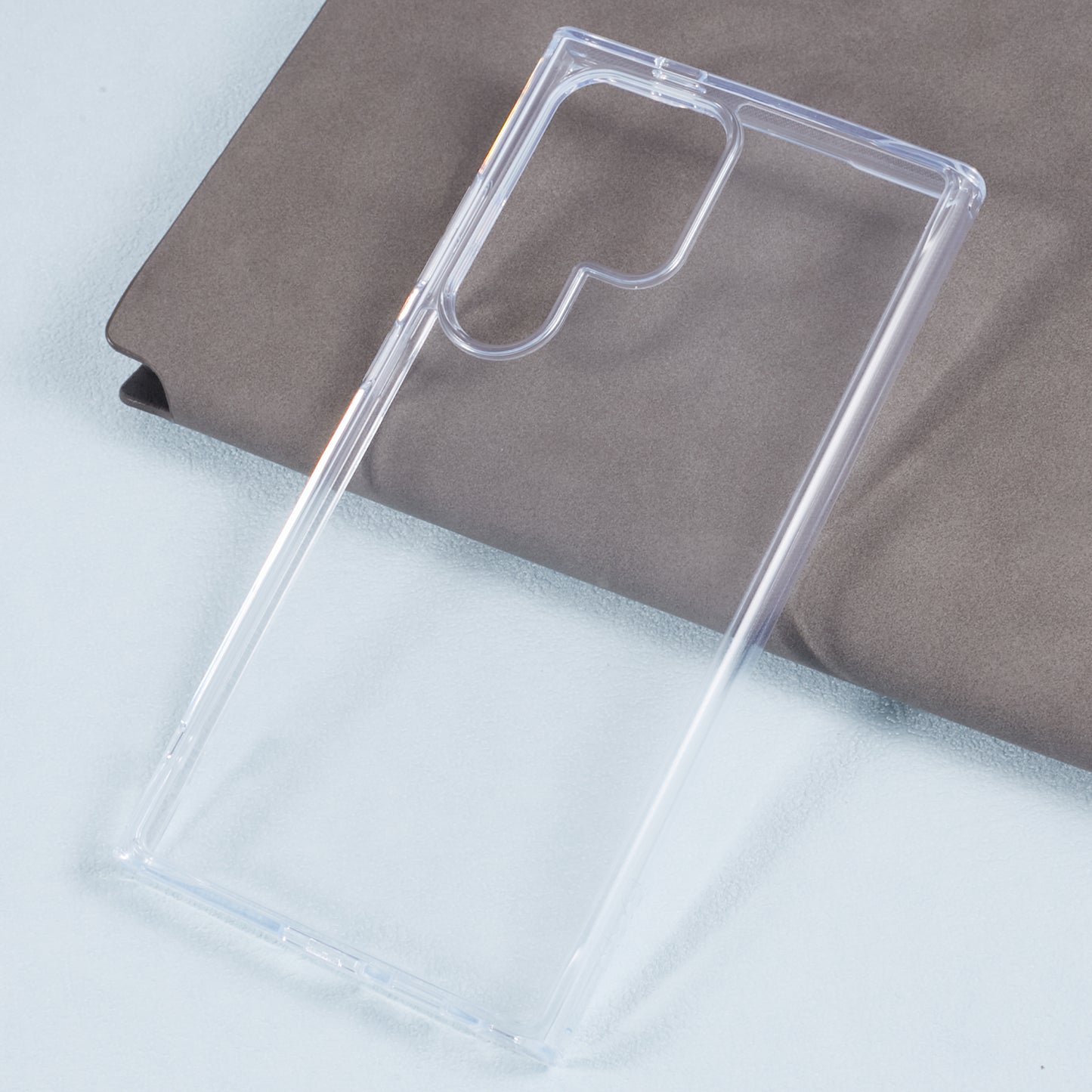 X-LEVEL For Samsung Galaxy S24 Ultra Case Transparent PC + TPU Slim-Fit Protective Cover