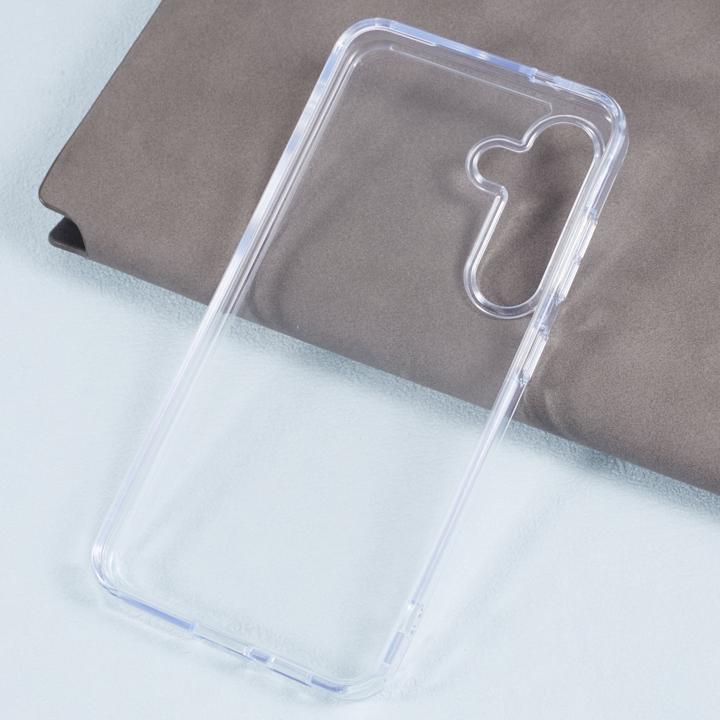 X-LEVEL For Samsung Galaxy S24 Cover Clear PC + TPU Phone Protective Case