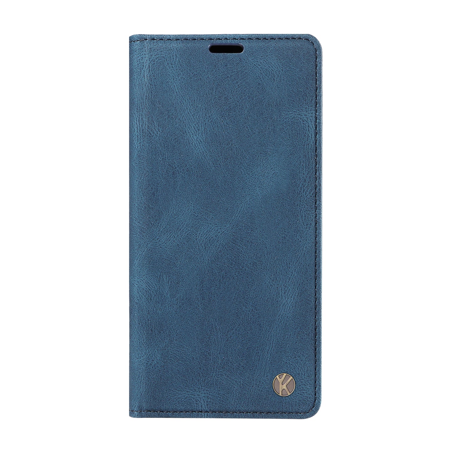 YIKATU YK-004 For Xiaomi Redmi Note 13 Pro 4G / Poco M6 Pro 4G Case Leather Skin-touch Phone Cover - Blue