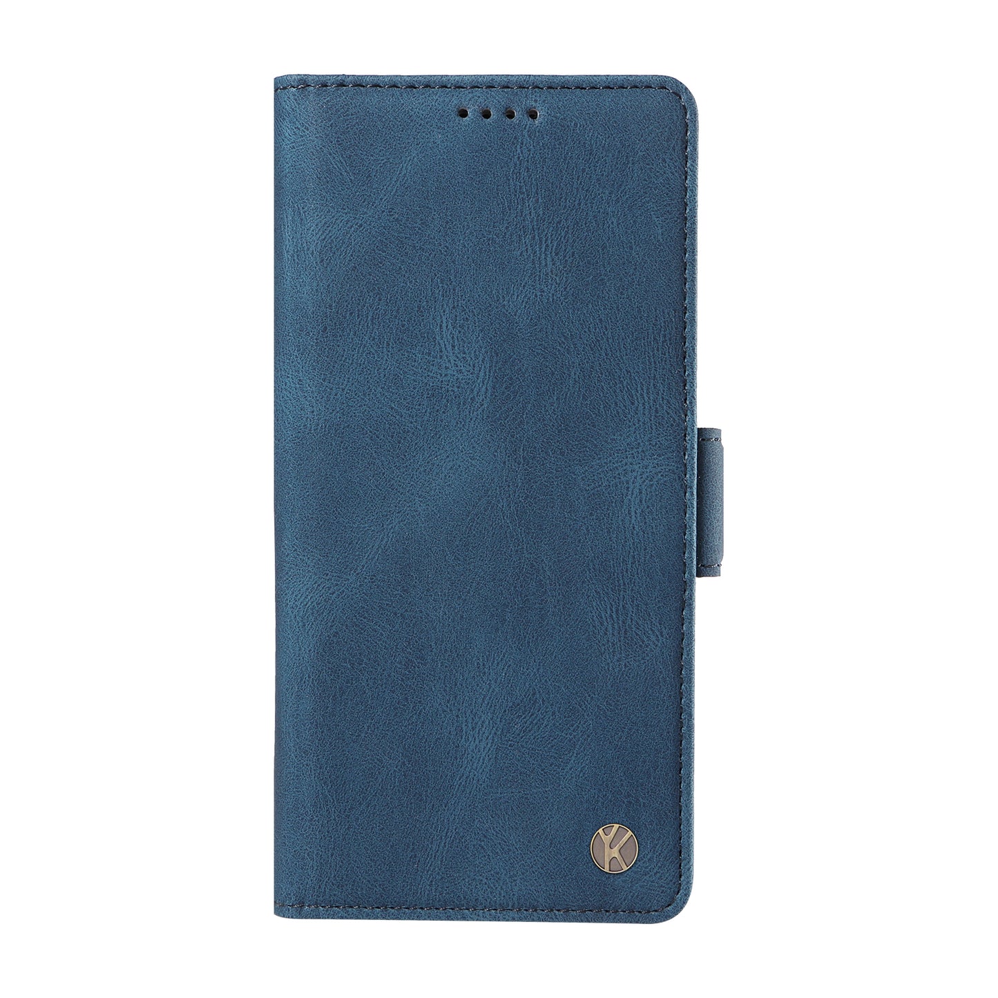 YIKATU YK-005 For Xiaomi Redmi Note 13 Pro 4G / Poco M6 Pro 4G Case Wallet Flip Phone Cover - Blue