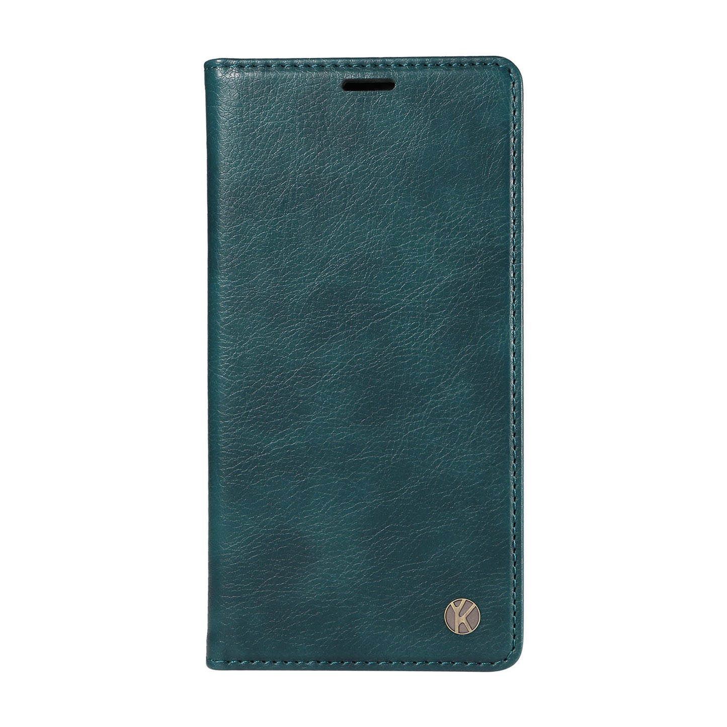 YIKATU YK-006 For Xiaomi Redmi Note 13 Pro 4G / Poco M6 Pro 4G Case Flip Wallet Phone Cover Litchi Texture - Blue