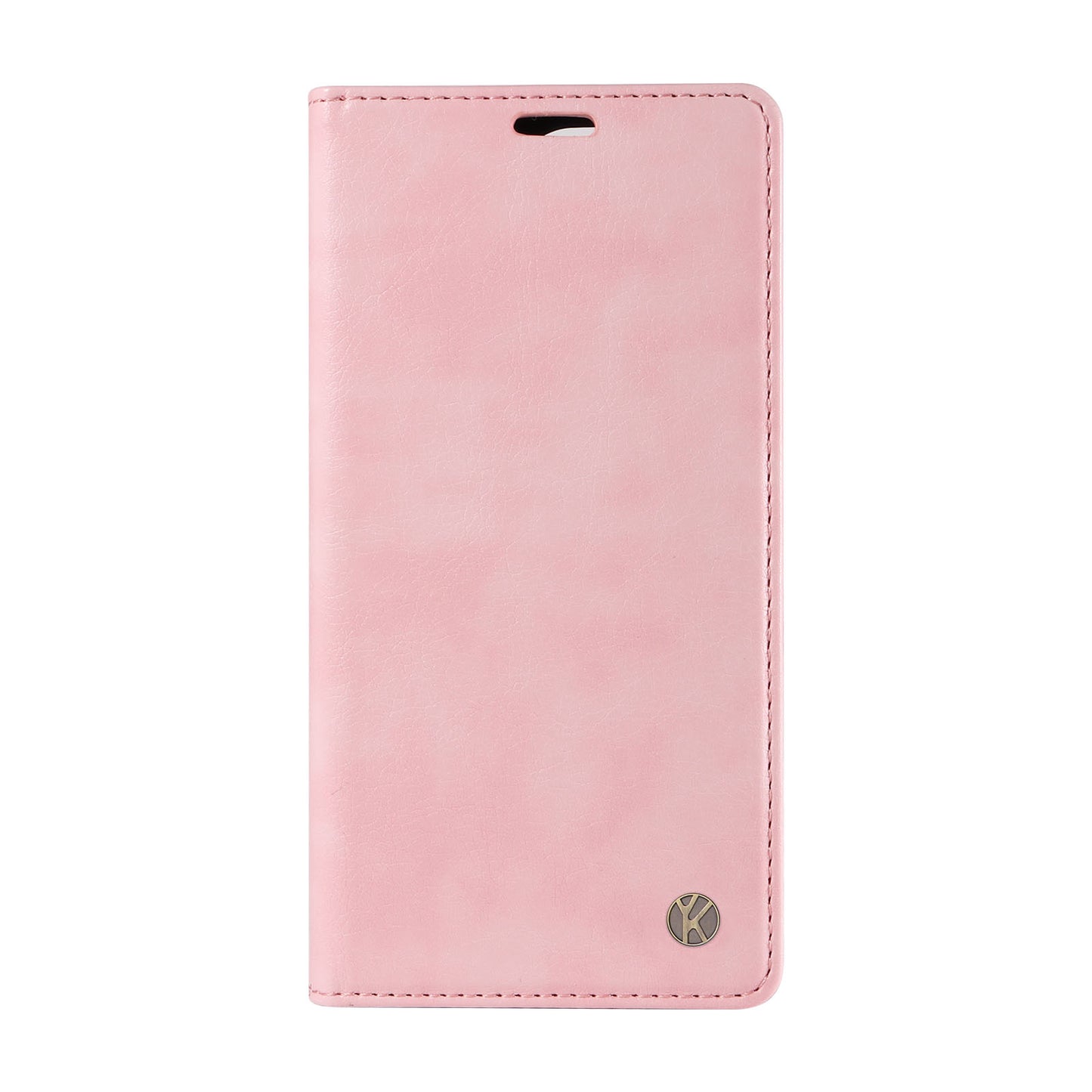 YIKATU YK-006 For Xiaomi Redmi Note 13 Pro 4G / Poco M6 Pro 4G Case Flip Wallet Phone Cover Litchi Texture - Pink