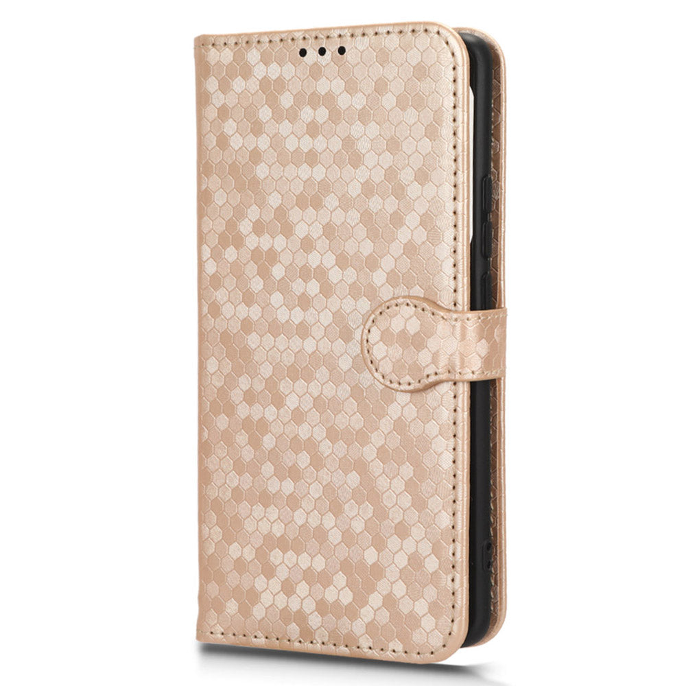 For Xiaomi Redmi Note 13 Pro 4G / Poco M6 Pro 4G Wallet Case Flip Leather Phone Cover - Rose Gold