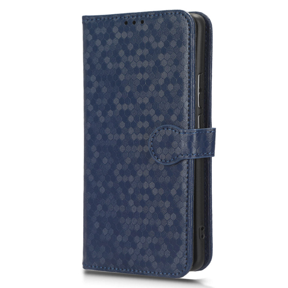 For Xiaomi Redmi Note 13 Pro 4G / Poco M6 Pro 4G Wallet Case Flip Leather Phone Cover - Dark Blue