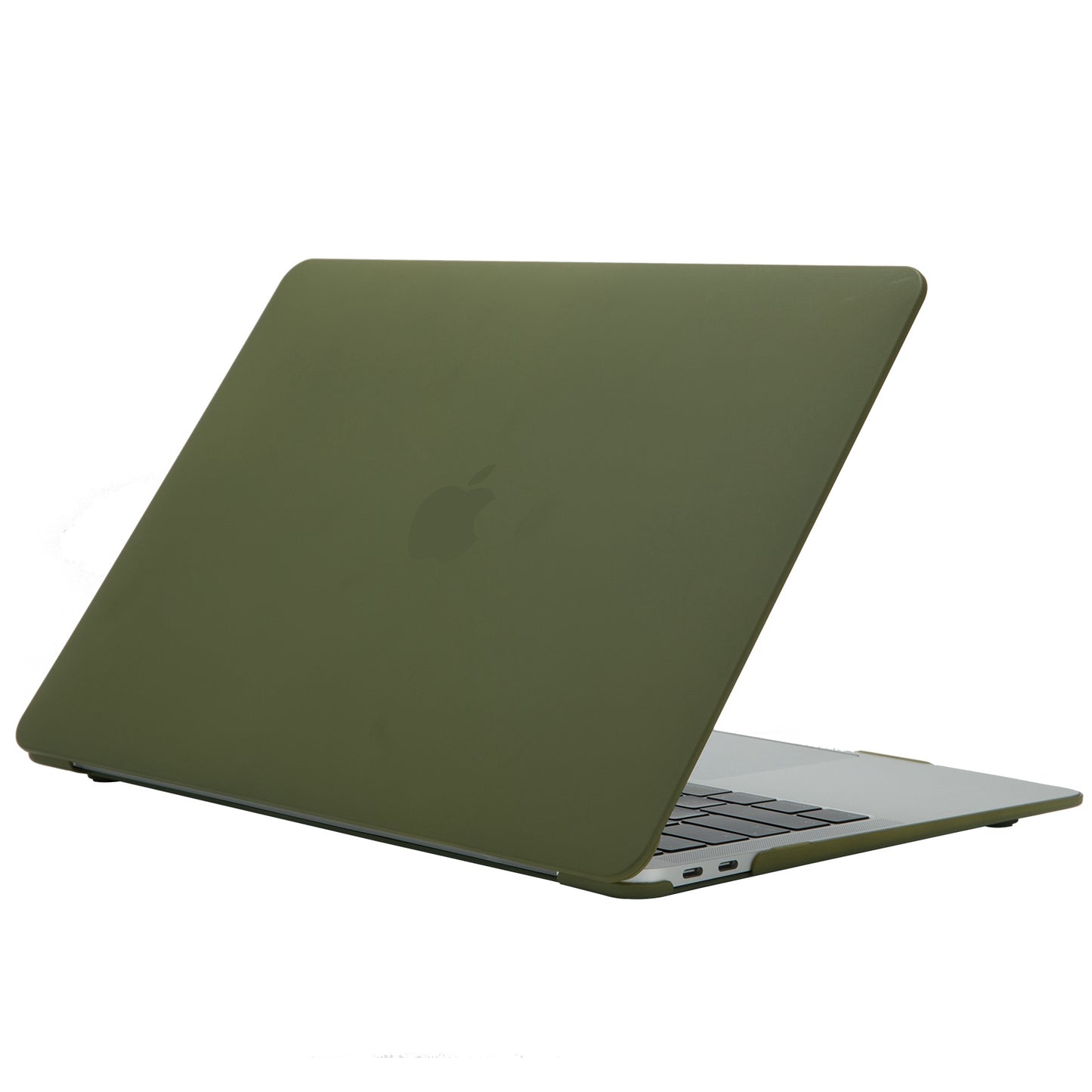 For MacBook Pro 14 inch (2021) Hard PC Protective Laptop Case Front and Back Anti-scratch Notebook Cover - Avocado Green