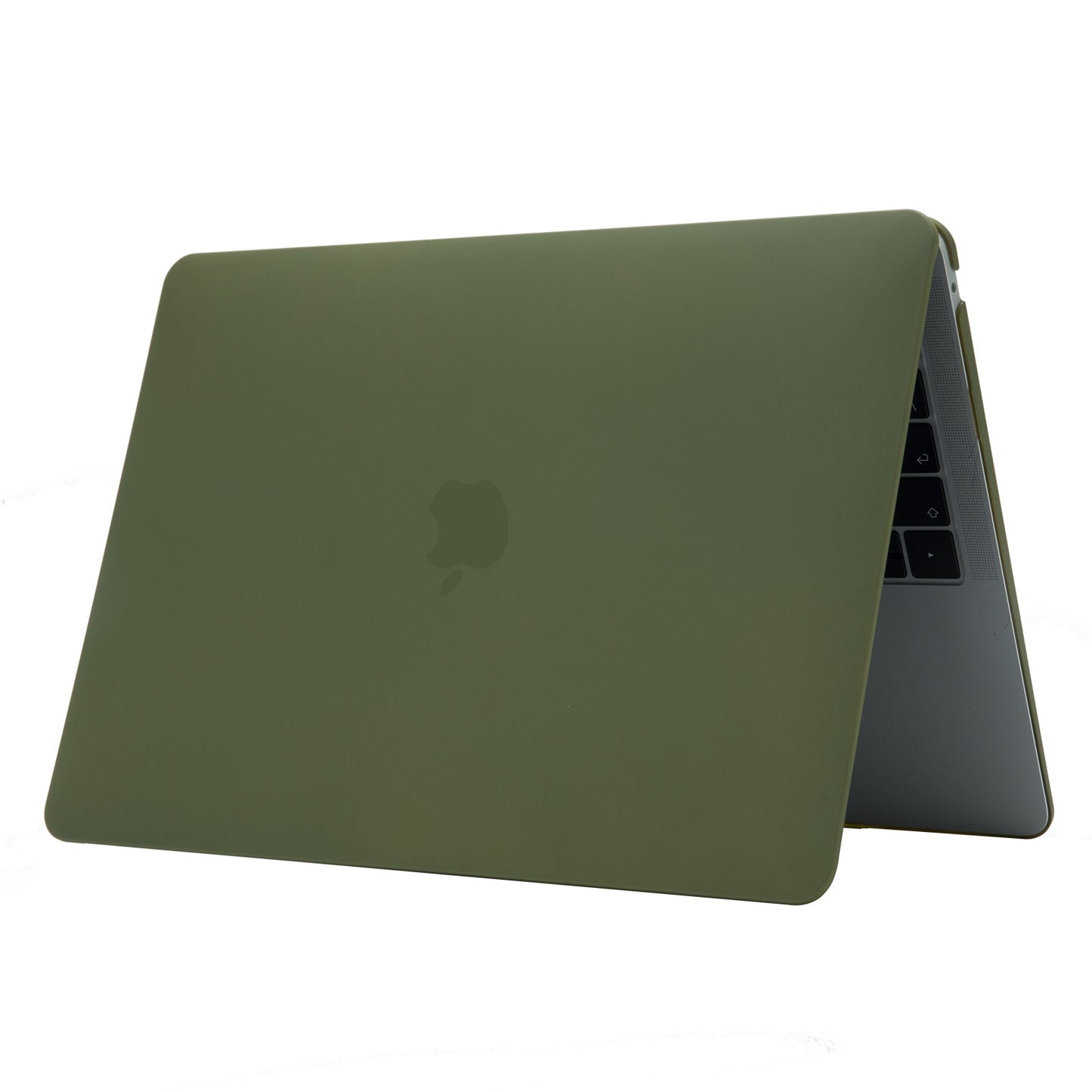 For MacBook Pro 14 inch (2021) Hard PC Protective Laptop Case Front and Back Anti-scratch Notebook Cover - Avocado Green