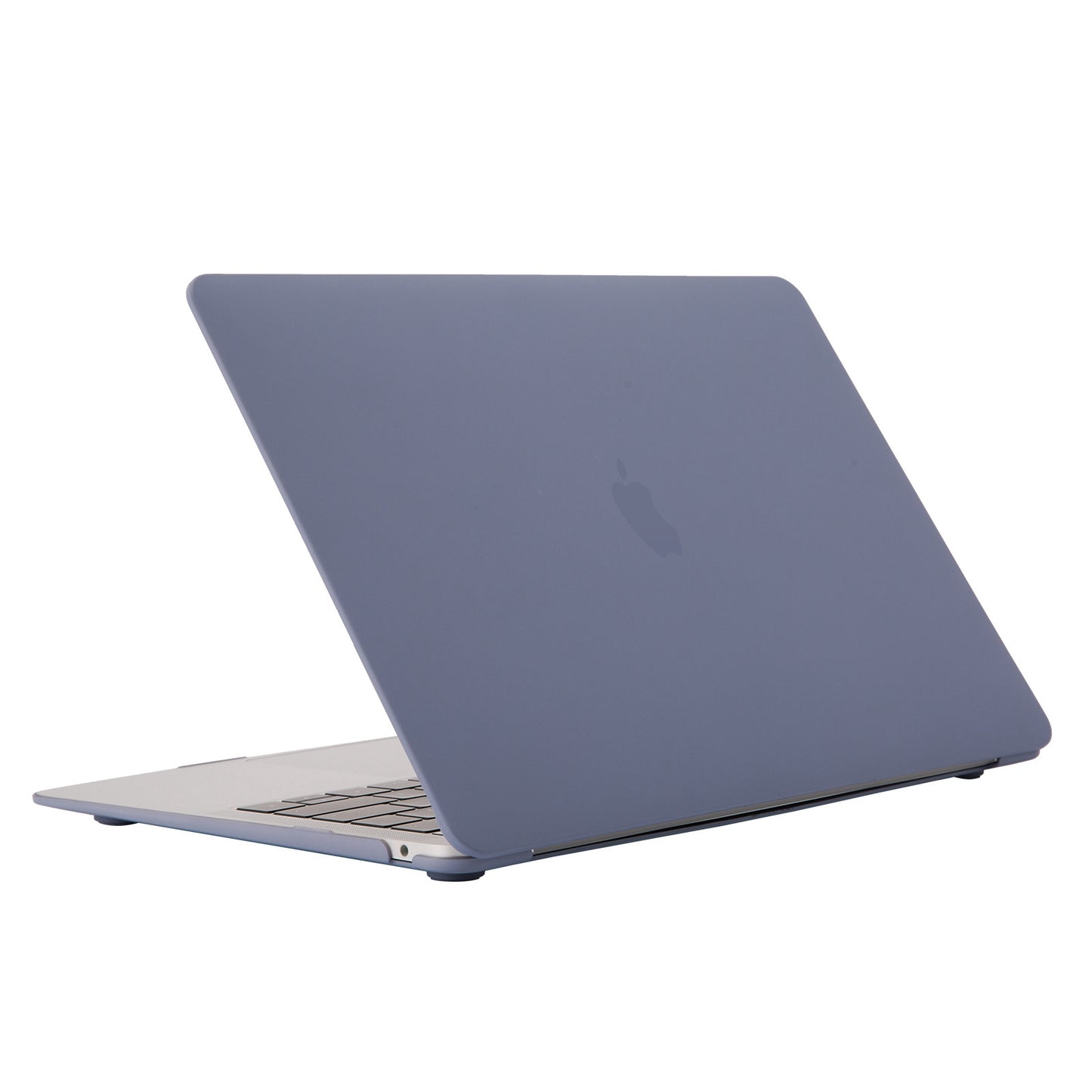 For MacBook Air 13 inch (2022) A2681 Laptop Case Scratch-resistant Dust-proof Hard PC Protective Notebook Cover - Lavender Grey