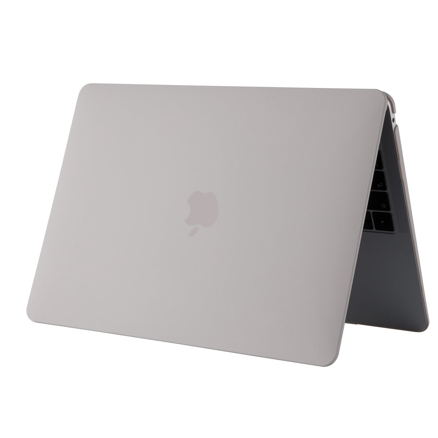 For MacBook Air 13 inch (2022) A2681 Laptop Case Scratch-resistant Dust-proof Hard PC Protective Notebook Cover - Rock Grey