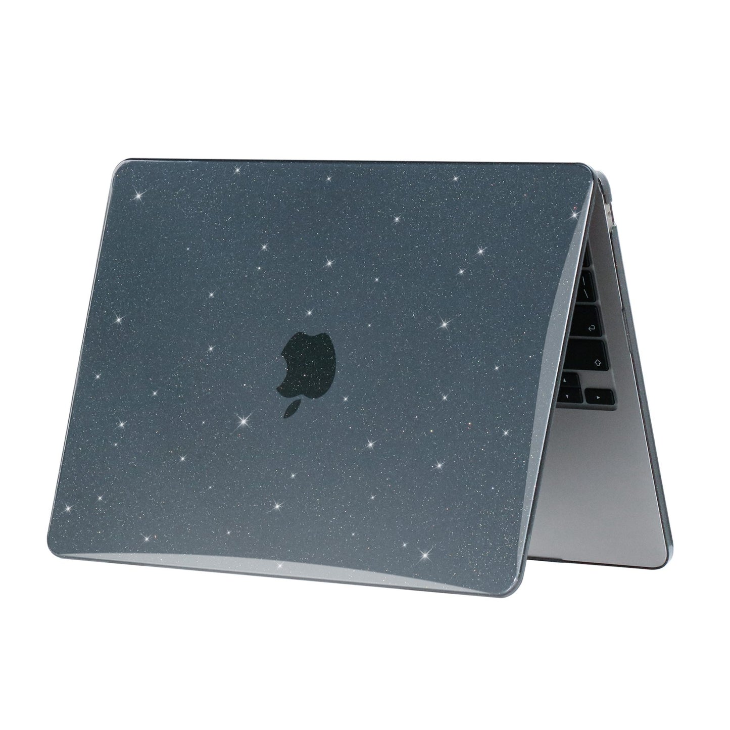 Protective Case for MacBook Air 13 inch (2022) (A2681), Hard PC Full Covering Starry Sky Design Laptops Hard Shell - Black