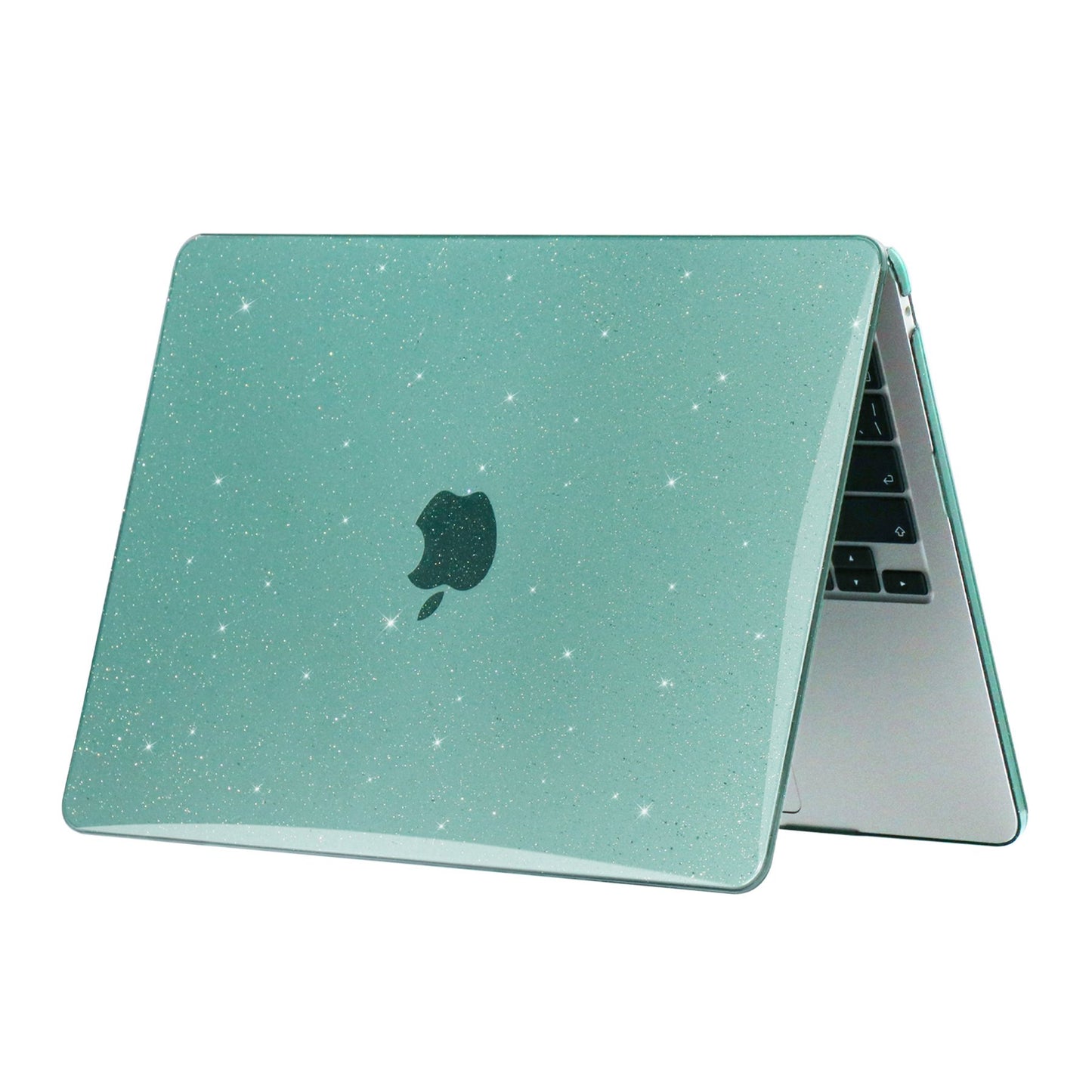 Protective Case for MacBook Air 13 inch (2022) (A2681), Hard PC Full Covering Starry Sky Design Laptops Hard Shell - Midnight Green
