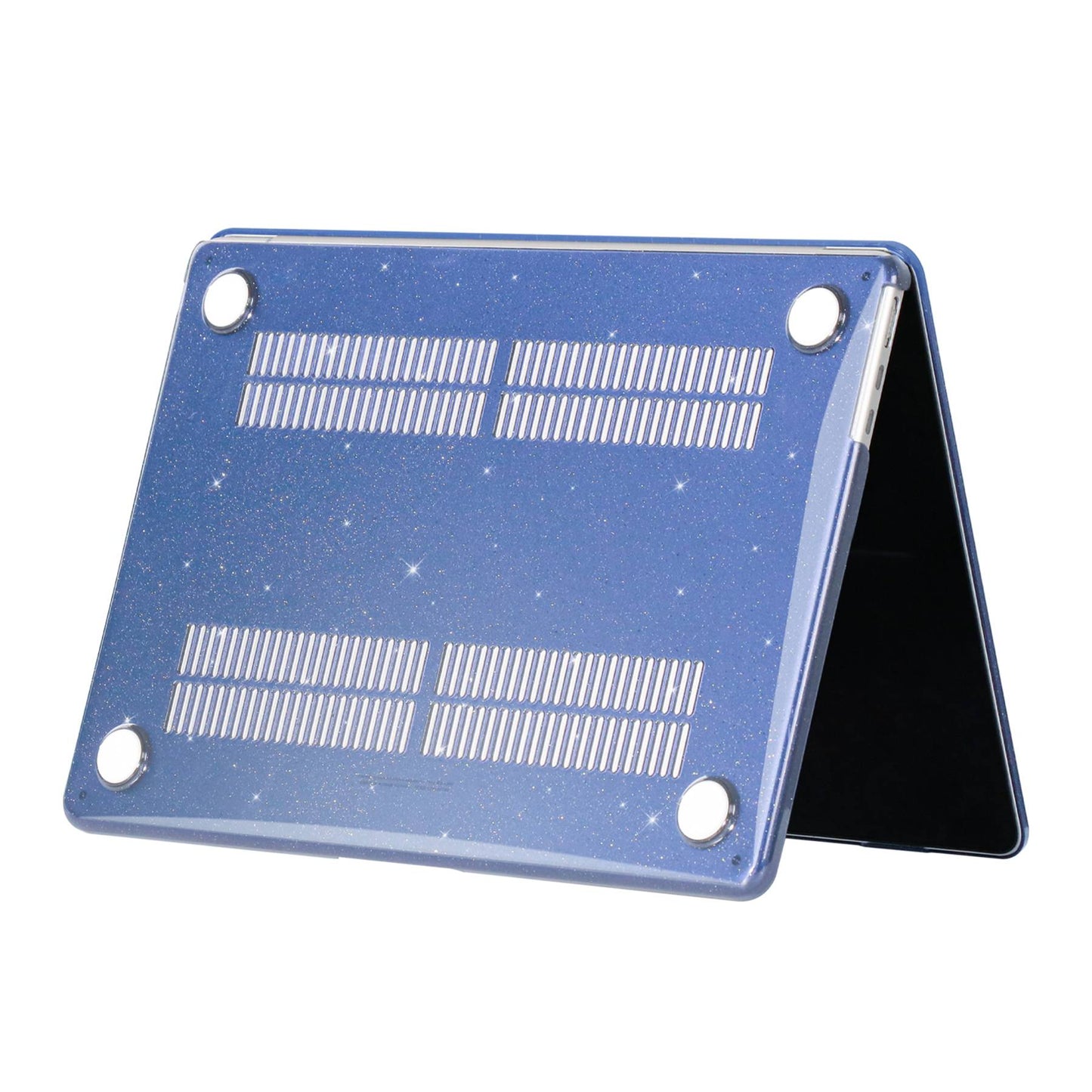 Protective Case for MacBook Air 13 inch (2022) (A2681), Hard PC Full Covering Starry Sky Design Laptops Hard Shell - Blue