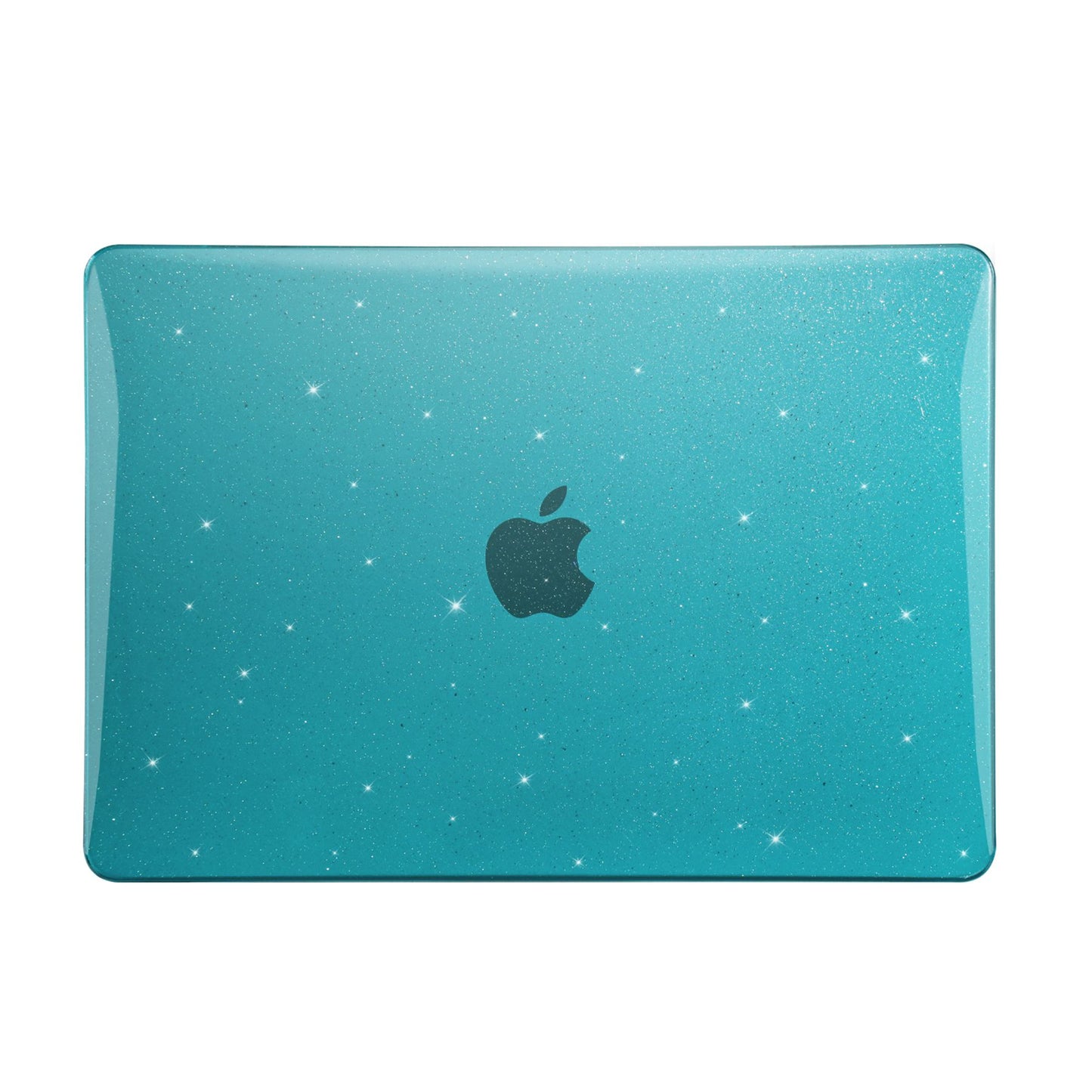 Protective Case for MacBook Air 13 inch (2022) (A2681), Hard PC Full Covering Starry Sky Design Laptops Hard Shell - Cyan
