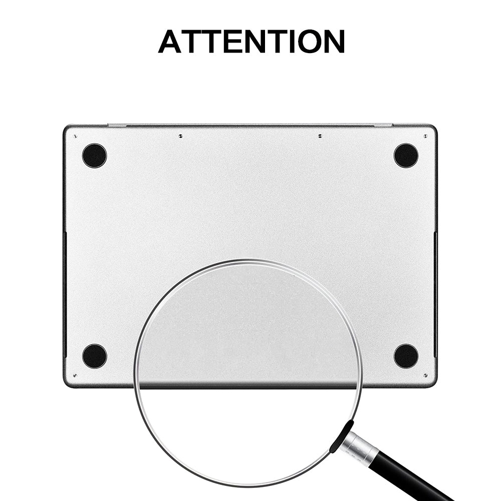 For MacBook Pro 16 inch (2022) / (2021) Shockproof Case Woven Pattern Genuine Leather Hard PC Laptops Anti-Scratch Cover - Brown