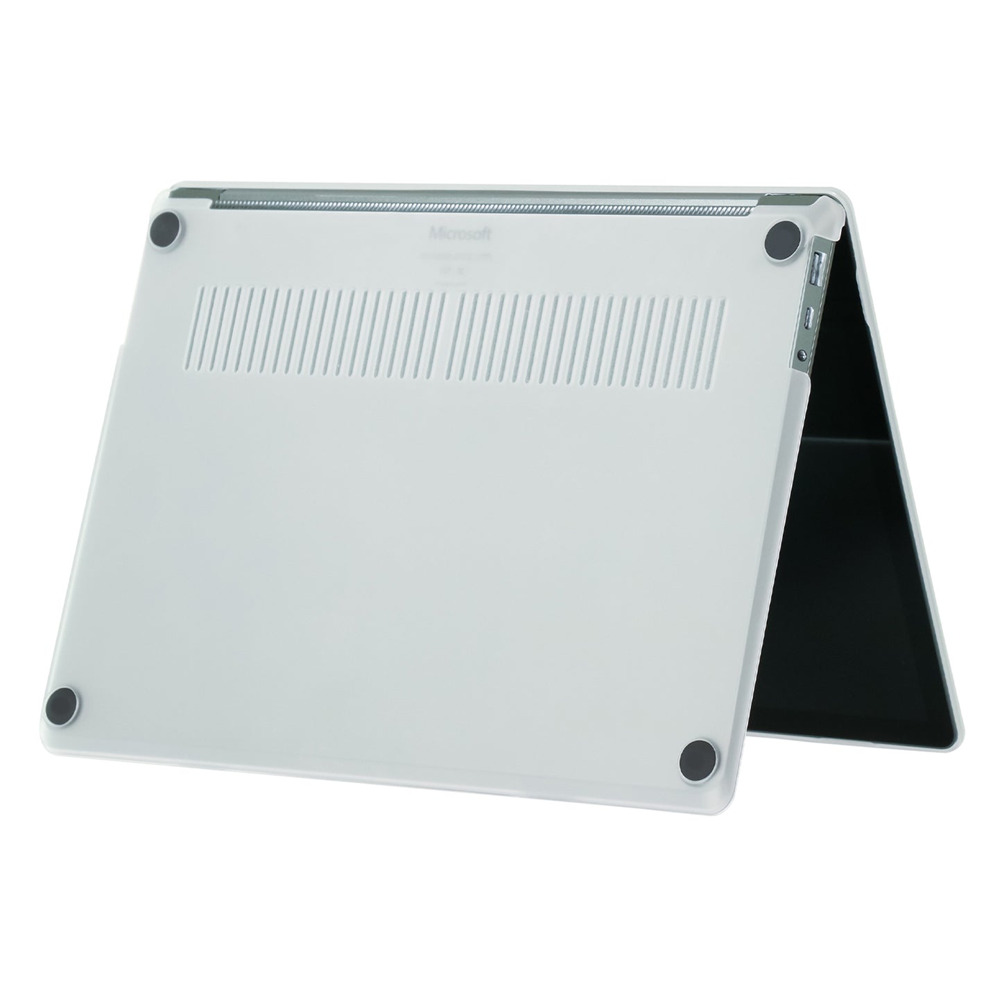 for Microsoft Surface Laptop 3 / 4 / 5 (1868 / 1951) Metal Keyboard Version Hard PC Shell Laptop Notebook Case Smooth Matte Anti-fingerprint Protective Cover - Transparent