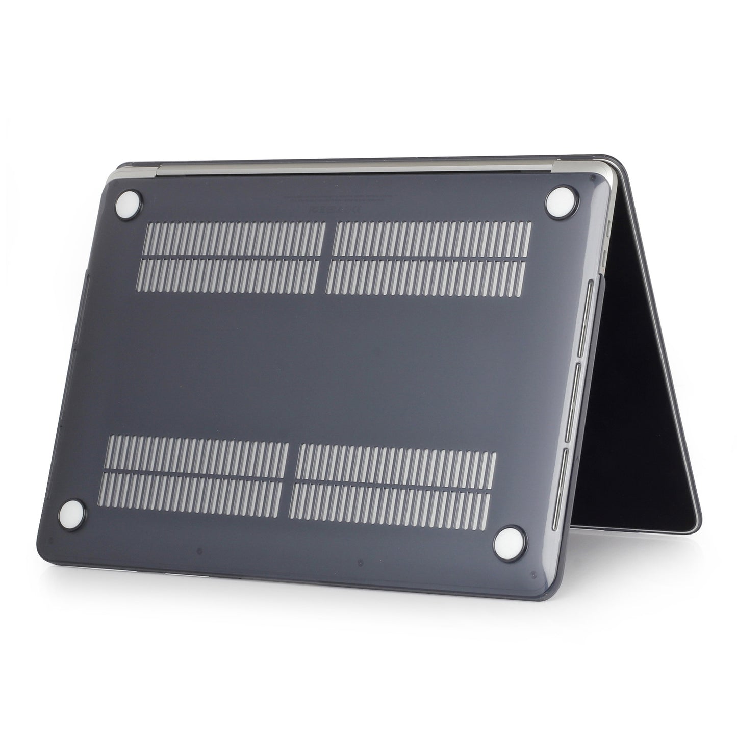 For Macbook Air 15 inch (2023) M2 A2941 Laptop Case Transparent Hard PC Protective Cover - Black