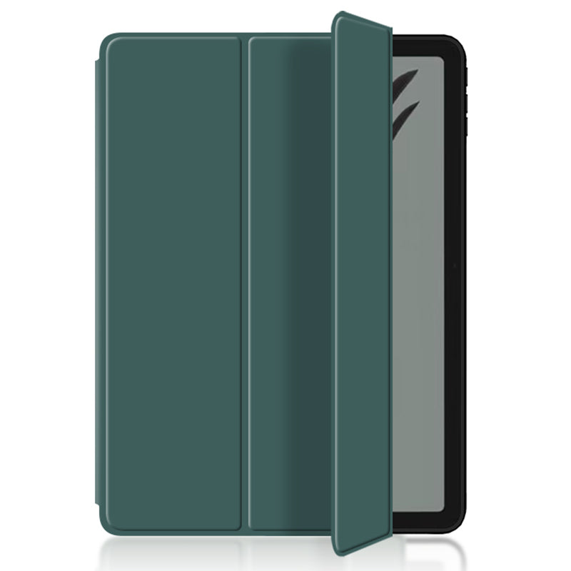 PU Leather + TPU Tablet Case for Google Pixel Tablet , Trifold Stand Protective Tablet Cover - Cyan