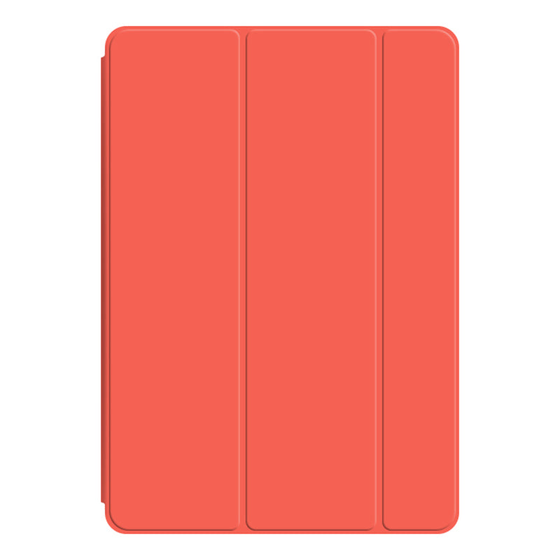 Uniqkart for Google Pixel Tablet PU Leather Magnetic Tablet Case Full Protection Trifold Stand Tablet Cover - Orange