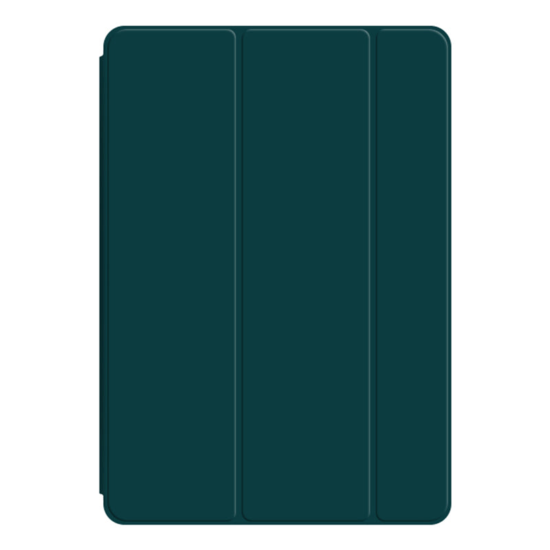 Uniqkart for Google Pixel Tablet PU Leather Magnetic Tablet Case Full Protection Trifold Stand Tablet Cover - Green