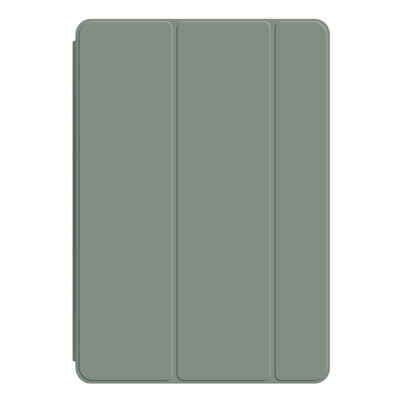 Uniqkart for Google Pixel Tablet PU Leather Magnetic Tablet Case Full Protection Trifold Stand Tablet Cover - Cyan