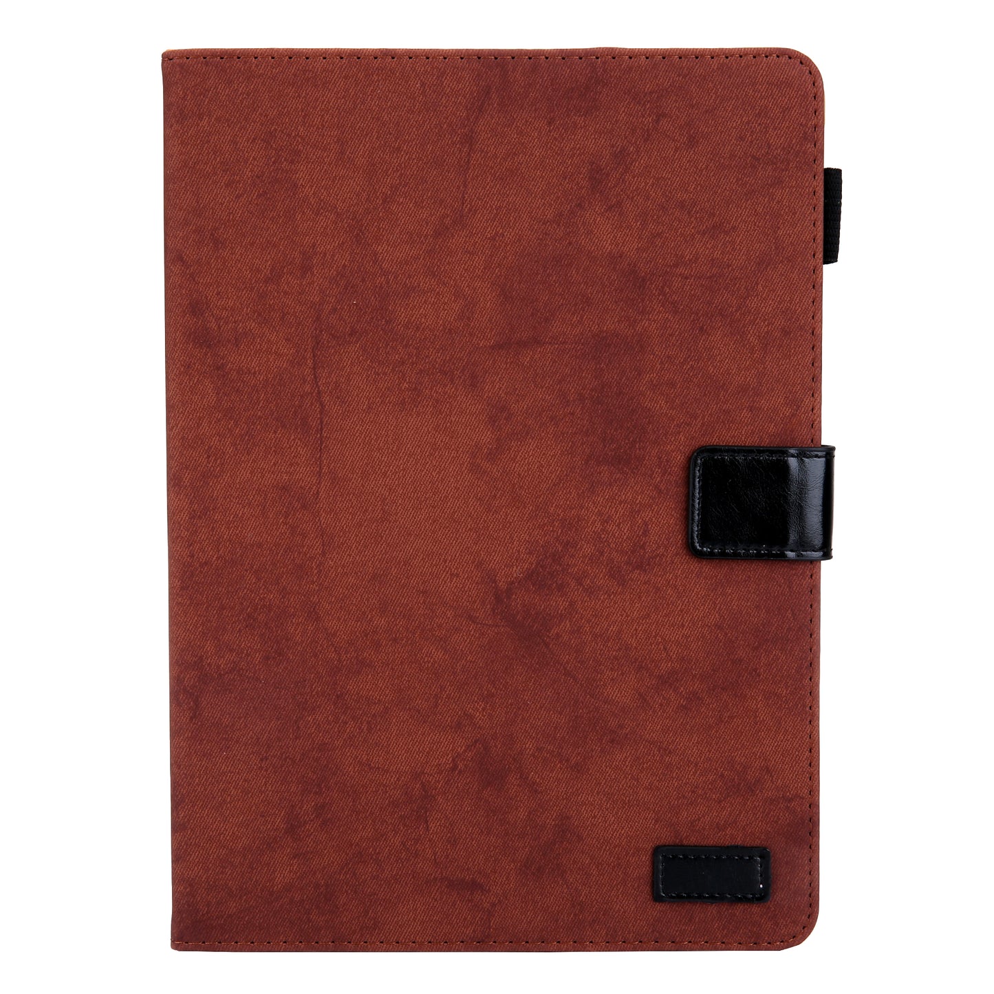 Cloth Texture Business Style Tablet Case for Amazon Fire Max 11 PU Leather Cover with Card Holder, Foldable Stand - Brown