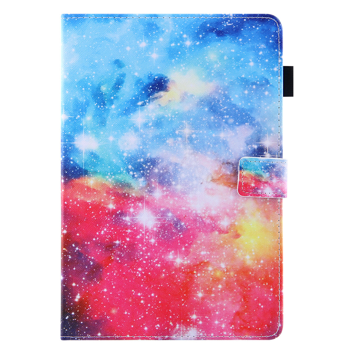 Pattern Printing Card Slot Tablet Case for Amazon Fire Max 11 PU Leather Folio Flip Cover with Stand - Beautiful Night Sky