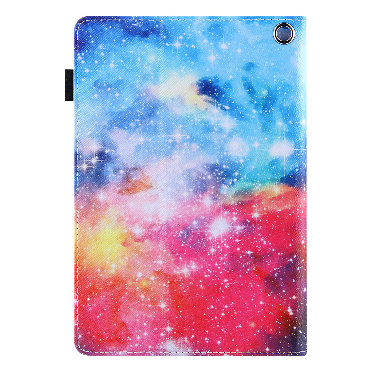 Pattern Printing Card Slot Tablet Case for Amazon Fire Max 11 PU Leather Folio Flip Cover with Stand - Beautiful Night Sky