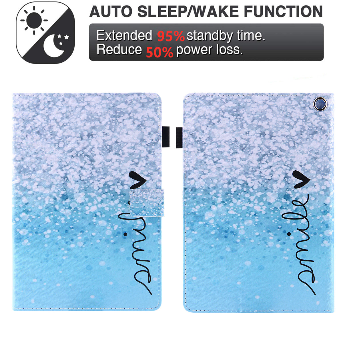 Pattern Printing Card Slot Tablet Case for Amazon Fire Max 11 PU Leather Folio Flip Cover with Stand - Beautiful Bubble