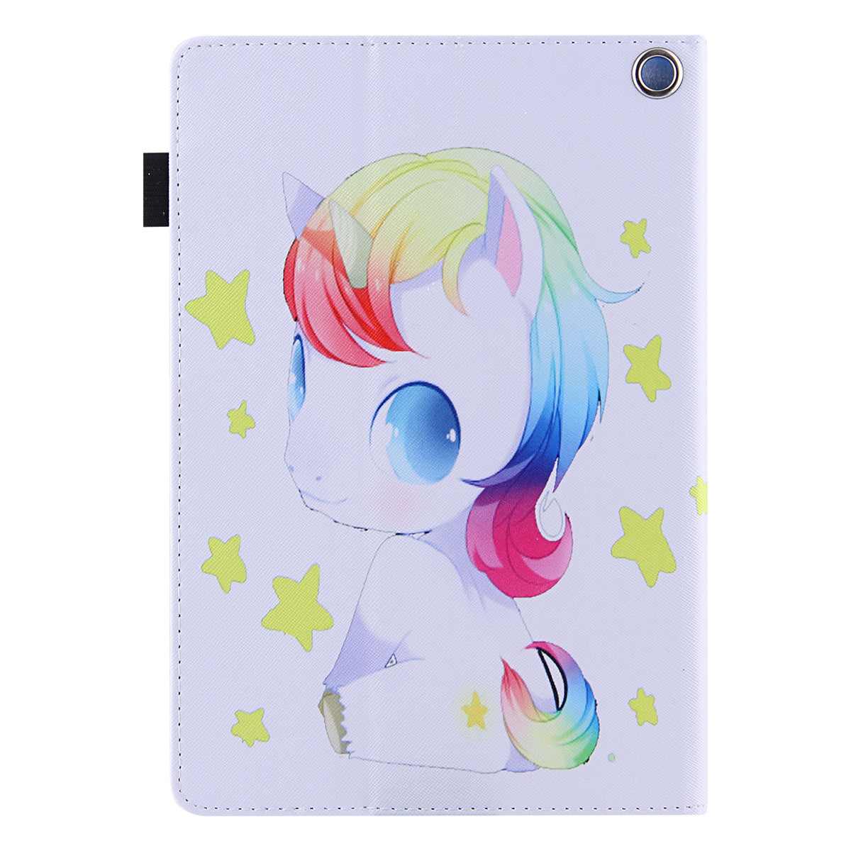 Pattern Printing Card Slot Tablet Case for Amazon Fire Max 11 PU Leather Folio Flip Cover with Stand - Baby Horse