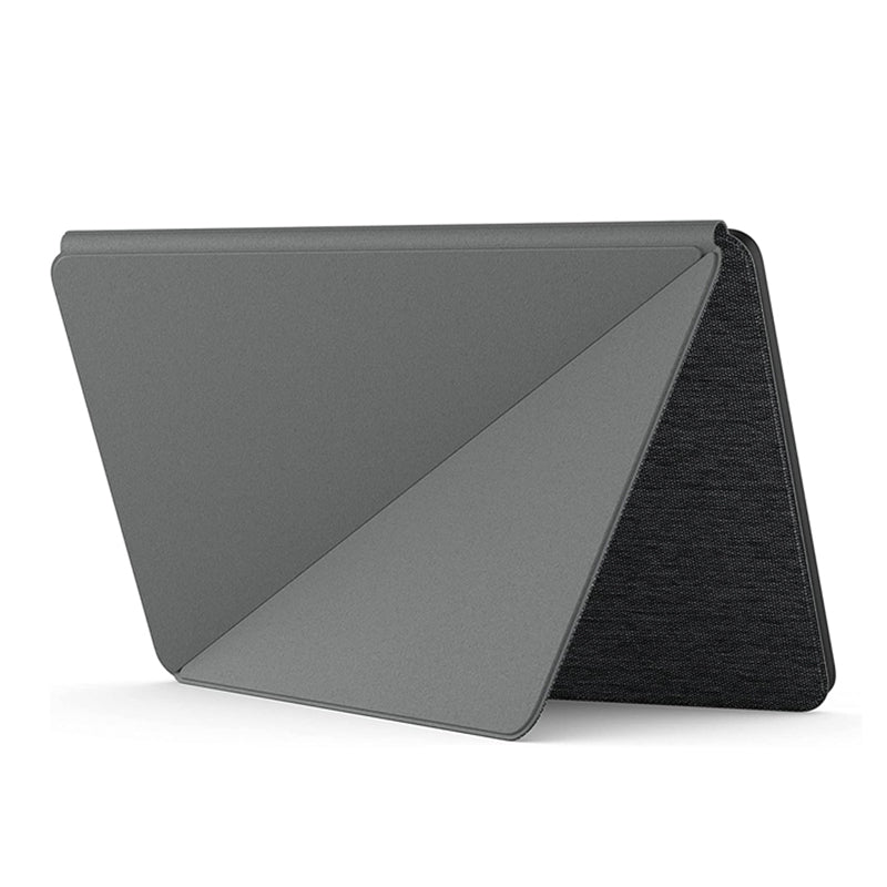 Uniqkart for Amazon Fire Max 11 PU Leather Tablet Case Slim Folding Kickstand Folio Magnetic Cover - Black