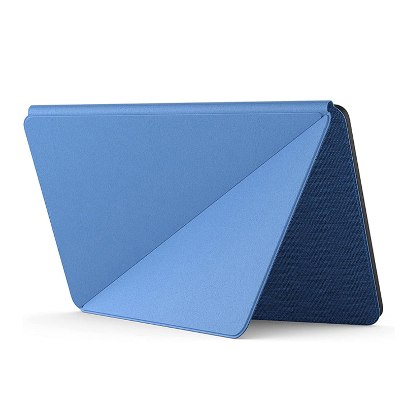 Uniqkart for Amazon Fire Max 11 PU Leather Tablet Case Slim Folding Kickstand Folio Magnetic Cover - Blue