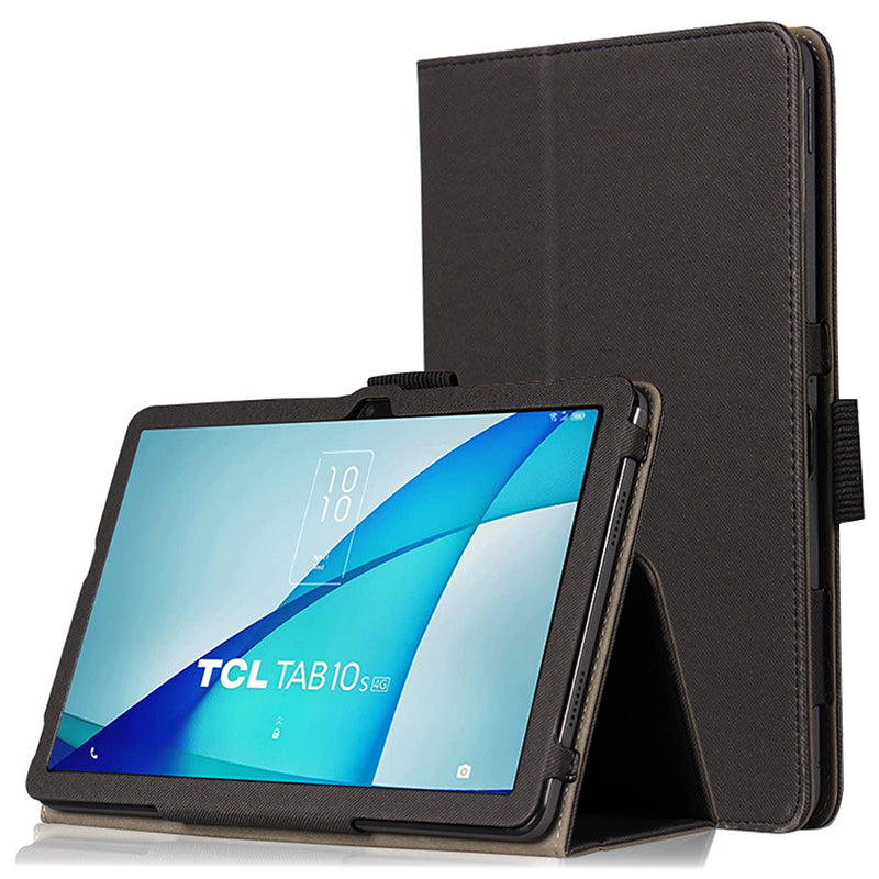 PU Leather Tablet Case for TCL NxtPaper 10s , Skin-touch Stand Full Protection Tablet Cover