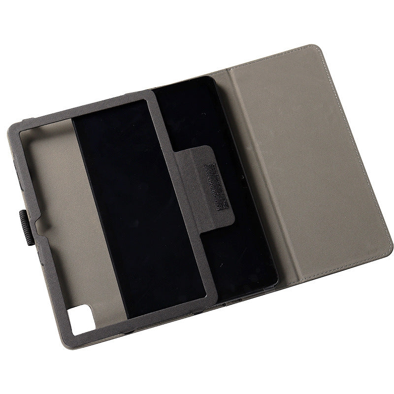 PU Leather Tablet Case for TCL NxtPaper 10s , Skin-touch Stand Full Protection Tablet Cover