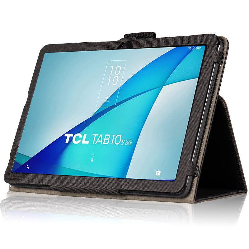 PU Leather Tablet Case for TCL NxtPaper 10s , Skin-touch Stand Full Protection Tablet Cover