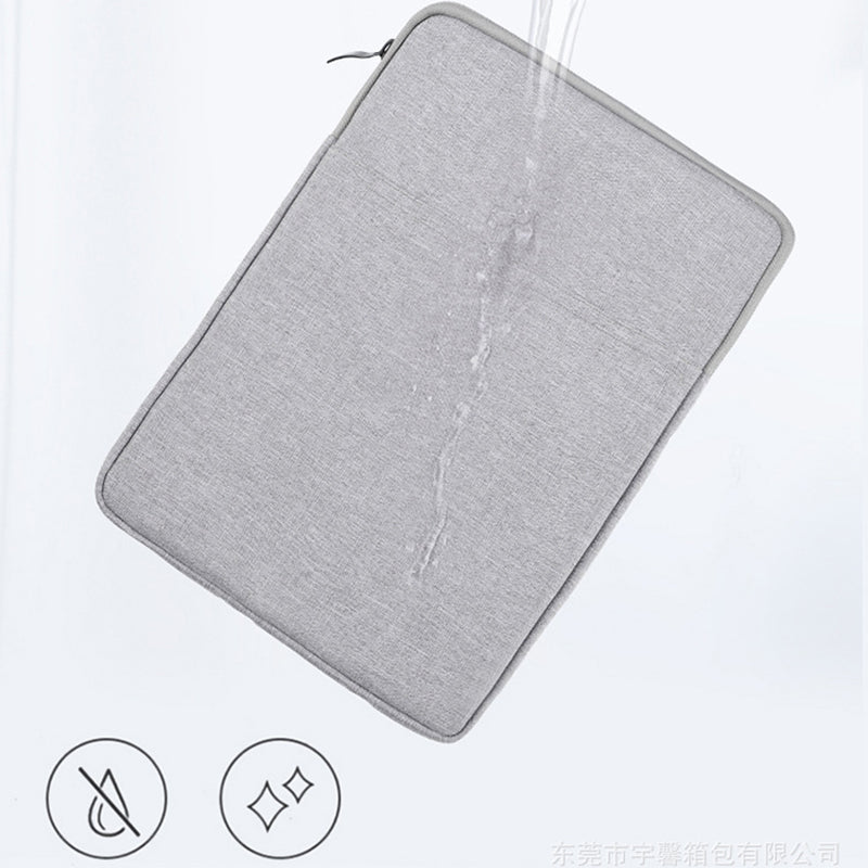 Anti-Drop Sleeve Bag for 10.5-inch Tablets Portable Carrying Case with Outer Pouch - Lake Blue
