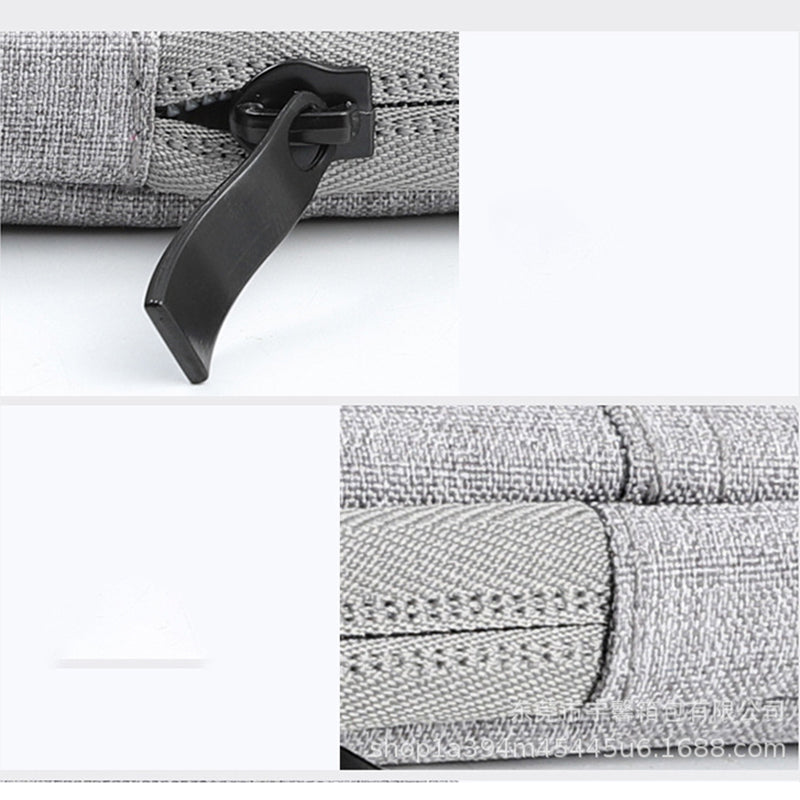 Anti-Drop Sleeve Bag for 10.5-inch Tablets Portable Carrying Case with Outer Pouch - Pink